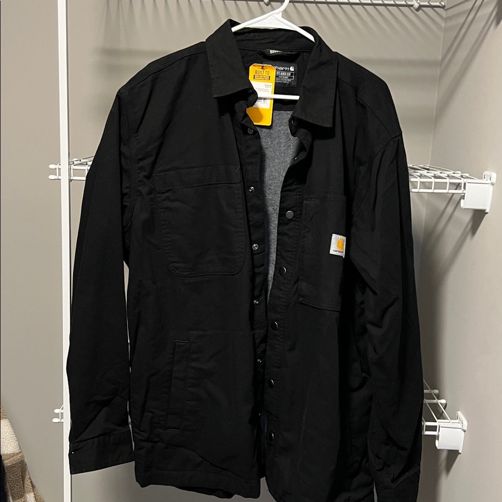 NWT * Carhartt Black Jacket Size Large